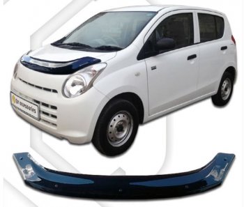 Дефлектор капота CA-Plastiс Suzuki Alto HA25-35 хэтчбэк 5 дв. (2009-2014)