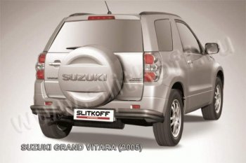 Уголки d57+d42 двойные Suzuki Grand Vitara JT 3 двери дорестайлинг (2005-2008)