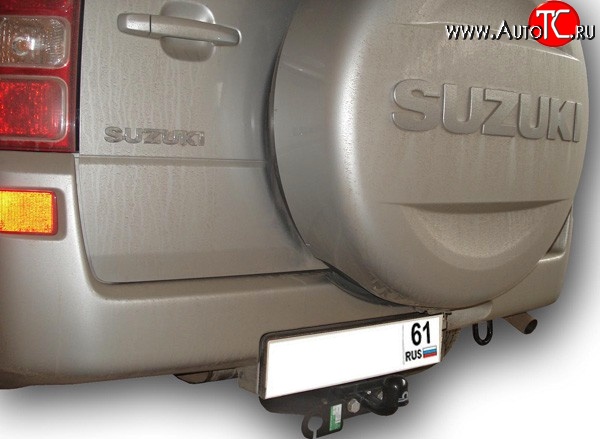 8 999 р. Фаркоп Лидер Плюс (до 2000 кг) Suzuki Grand Vitara JT 5 дверей дорестайлинг (2005-2008) (Без электропакета)  с доставкой в г. Горно‑Алтайск