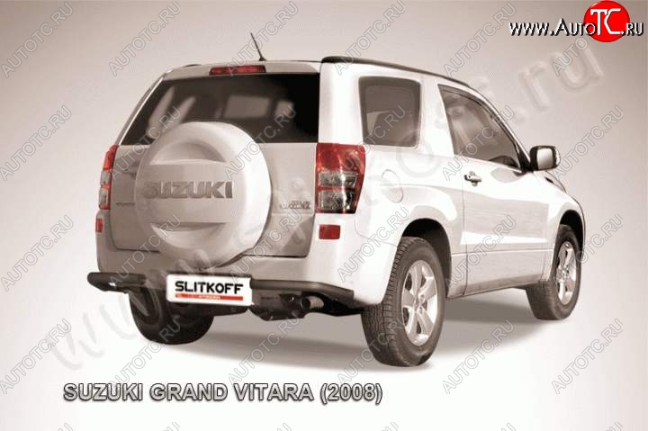 5 699 р. Уголки d57 Suzuki Grand Vitara JT 3 двери дорестайлинг (2005-2008) (Цвет: серебристый)  с доставкой в г. Горно‑Алтайск