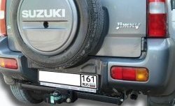 10 499 р. Фаркоп Лидер Плюс (до 2000 кг) Suzuki Jimny JB23/JB43 дорестайлинг (1998-2001) (Без электропакета)  с доставкой в г. Горно‑Алтайск. Увеличить фотографию 1