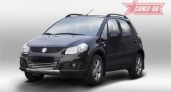 Декоративный элемент воздухозаборника Souz-96 (d16) Suzuki SX4 JYB, JYA хэтчбэк дорестайлинг (2013-2016)