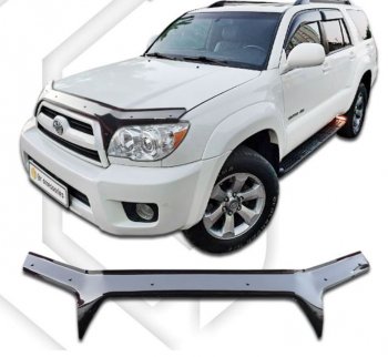 Дефлектор капота CA-Plastiс Toyota (Тойота) 4Runner (4Раннер)  N210 (2005-2009) N210 рестайлинг