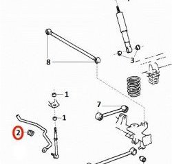 289 р. Полиуретановая втулка Точка Опоры (19 мм) Toyota Land Cruiser Prado J120 (2002-2009)  с доставкой в г. Горно‑Алтайск. Увеличить фотографию 2