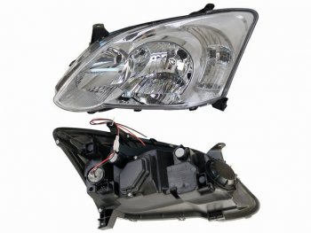 Левая фара SAT Toyota Allex  E12# (2004-2006) 2-ой рестайлинг