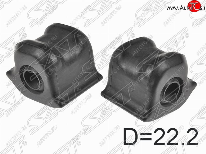 217 р. Резиновая втулка переднего стабилизатора SAT (комплект D=22.2, RH=LH)  Toyota Auris (E150), Avensis (T270 седан,  T270 универсал), Blade, Corolla (E150), Corolla Rumion (E150), Prius (XW30), RAV4 (XA30,  XA305)  с доставкой в г. Горно‑Алтайск