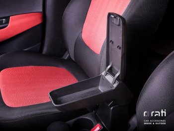 3 644 р. Подлокотник Armster S Toyota Aygo (2005-2014)  с доставкой в г. Горно‑Алтайск. Увеличить фотографию 3