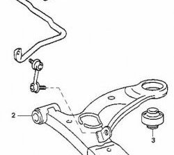 569 р. Полиуретановая втулка стабилизатора передней подвески Точка Опоры (22 мм) Toyota Carina Е210 седан дорестайлинг (1996-1998)  с доставкой в г. Горно‑Алтайск. Увеличить фотографию 2