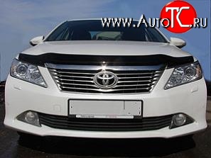 2 879 р. Дефлектор капота NovLine Toyota Camry XV50 дорестайлинг (2011-2014)  с доставкой в г. Горно‑Алтайск