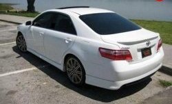 2 199 р. Лип спойлер ОЭМ Toyota Camry XV40 дорестайлинг (2006-2008) (Неокрашенный)  с доставкой в г. Горно‑Алтайск. Увеличить фотографию 5