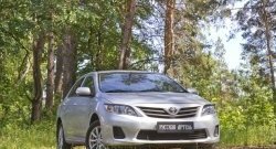 1 099 р. Реснички на фары RA Toyota Corolla E150 седан рестайлинг (2009-2013) (Неокрашенные)  с доставкой в г. Горно‑Алтайск. Увеличить фотографию 3