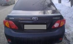 4 899 р. Спойлер CT Toyota Corolla E150 седан дорестайлинг (2006-2010) (Неокрашенный)  с доставкой в г. Горно‑Алтайск. Увеличить фотографию 2