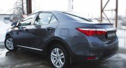 839 р. Реснички на фонари RA Toyota Corolla E180 дорестайлинг (2013-2016) (Неокрашенные)  с доставкой в г. Горно‑Алтайск. Увеличить фотографию 3