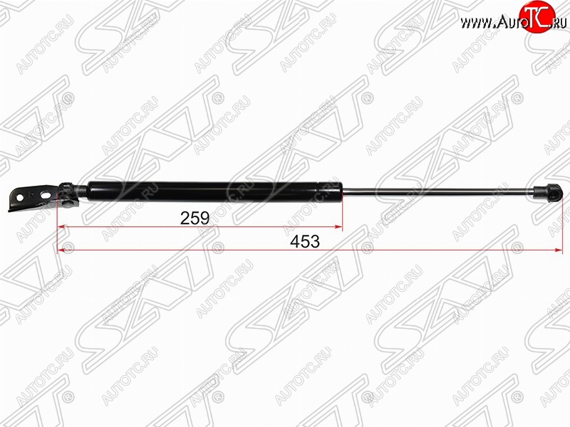 929 р. Правый газовый упор крышки багажника SAT  Toyota Corolla Axio  (E140) седан (2006-2008) дорестайлинг  с доставкой в г. Горно‑Алтайск