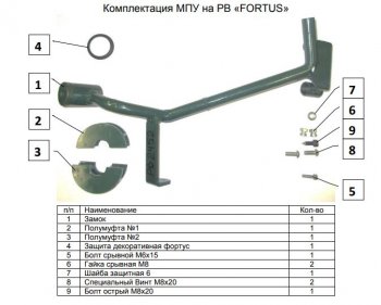 11 599 р. Замок рулевого вала FORTUS (бесштыревой) Toyota Fortuner AN160 дорестайлинг (2015-2020)  с доставкой в г. Горно‑Алтайск. Увеличить фотографию 3