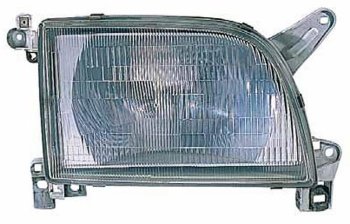 Правая фара SAT (грузопассажирский) Toyota Hiace  H100 (1993-2004) минивэн 1-ый рестайлинг (Япония), минивэн (Япония)  2-ой рестайлинг