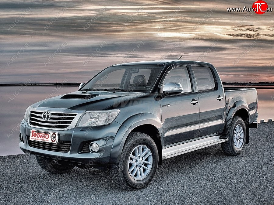 15 299 р. Подножки боковые WINBO OE Style Toyota Hilux AN20,AN30  2-ой рестайлинг (2011-2016)  с доставкой в г. Горно‑Алтайск