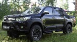 24 999 р. Расширитель арки RA (вылет 25 мм, комплект)  Toyota Hilux  AN120 (2016-2020) дорестайлинг (Поверхность шагрень)  с доставкой в г. Горно‑Алтайск. Увеличить фотографию 5