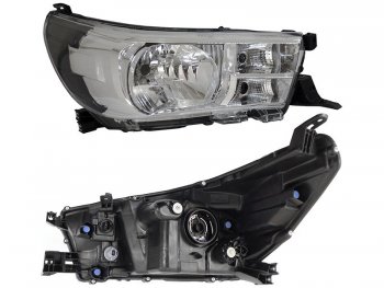 Правая фара SAT Toyota Hilux  AN120 (2016-2020) дорестайлинг