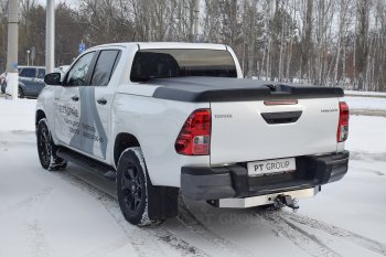 14 799 р. Фаркоп Petroil Tuning (съемный квадрат) Toyota Hilux AN120 1-ый рестайлинг (2017-2020)  с доставкой в г. Горно‑Алтайск. Увеличить фотографию 3