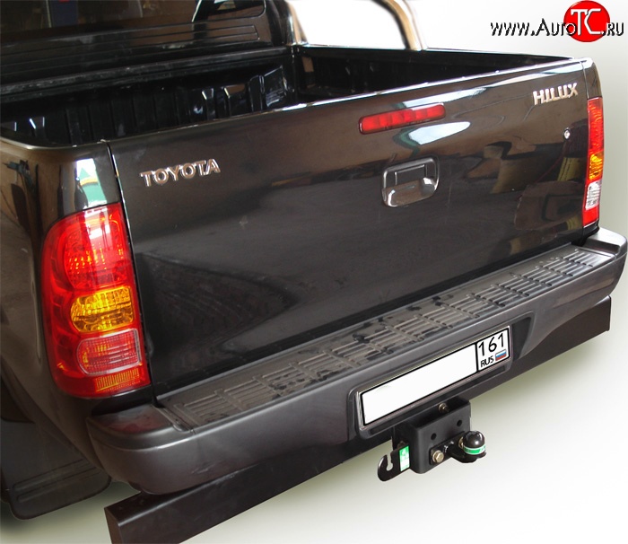 10 749 р. Фаркоп (double cab с усилителем бампера) NovLine  Toyota Hilux  AN10,AN20 (2004-2011) дорестайлинг, 1-ый рестайлинг  с доставкой в г. Горно‑Алтайск