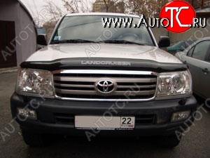 3 169 р. Дефлектор капота NovLine-Autofamily  Toyota Land Cruiser ( J105,  100) (1998-2007) дорестайлинг, 1-ый рестайлинг, 2-ой рестайлинг  с доставкой в г. Горно‑Алтайск