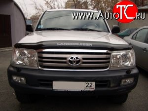 3 169 р. Дефлектор капота NovLine Toyota Land Cruiser 100 дорестайлинг (1998-2002)  с доставкой в г. Горно‑Алтайск