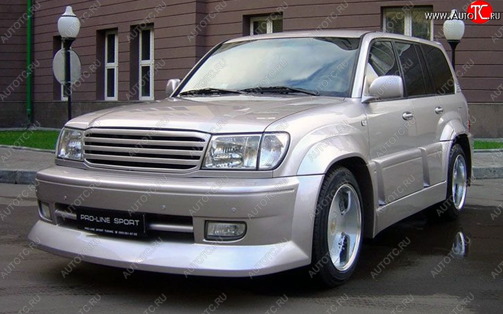 7 199 р. Решетка радиатора HUNTER Toyota Land Cruiser 100 дорестайлинг (1998-2002) (Неокрашенная)  с доставкой в г. Горно‑Алтайск