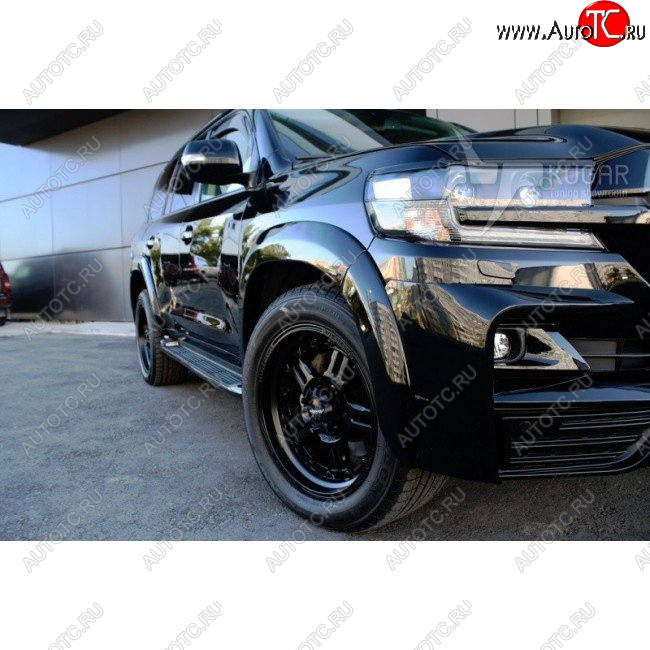 26 599 р. Накладки на колёсные арки MV-Tuning  Toyota Land Cruiser  200 (2015-2021) 2-ой рестайлинг  с доставкой в г. Горно‑Алтайск