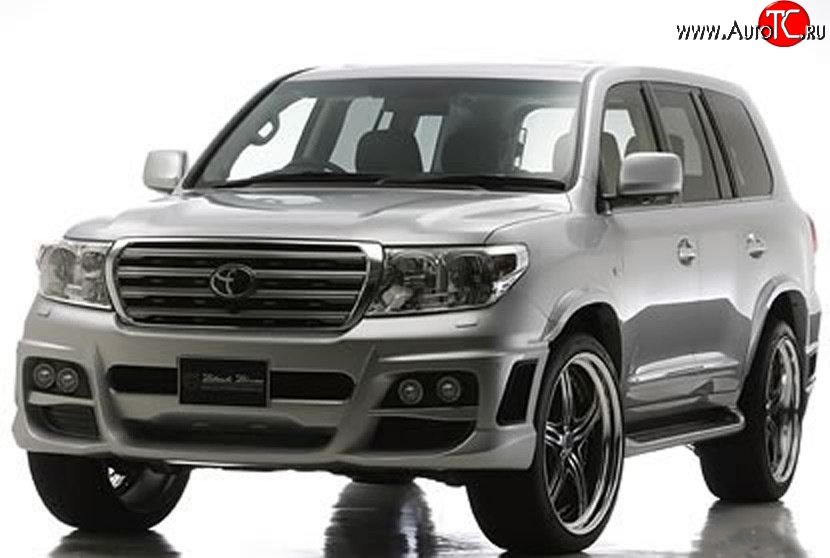 27 649 р. Передний бампер Wald Black Bison Toyota Land Cruiser 200 дорестайлинг (2007-2012) (Неокрашенный)  с доставкой в г. Горно‑Алтайск