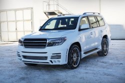 26 249 р. Передний бампер ZEUS LUV LINE Toyota Land Cruiser 200 дорестайлинг (2007-2012) (Неокрашенный)  с доставкой в г. Горно‑Алтайск. Увеличить фотографию 3