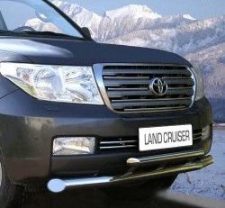 14 939 р. Декоративные вставки решетки радиатора Novline  Toyota Land Cruiser  200 (2007-2012) дорестайлинг  с доставкой в г. Горно‑Алтайск. Увеличить фотографию 1