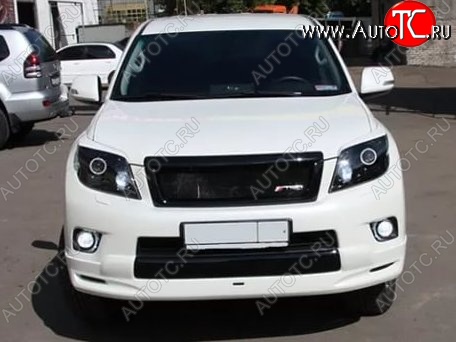 5 899 р. Решётка радиатора TRD Sport Toyota Land Cruiser Prado J150 дорестайлинг (2009-2013) (Неокрашенная)  с доставкой в г. Горно‑Алтайск