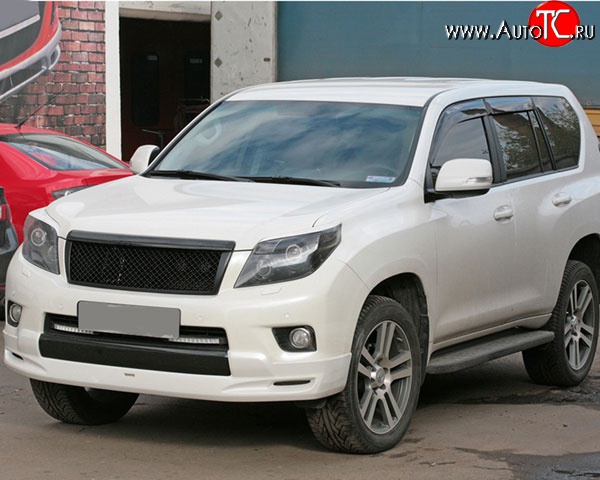 4 649 р. Решётка радиатора TRD Toyota Land Cruiser Prado J150 дорестайлинг (2009-2013) (Неокрашенная)  с доставкой в г. Горно‑Алтайск