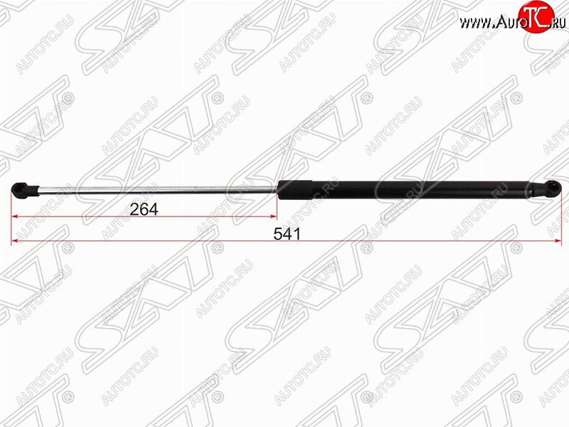 829 р. Газовый упор капота SAT  Toyota Land Cruiser Prado  J150 (2009-2020) дорестайлинг, 1-ый рестайлинг, 2-ой рестайлинг  с доставкой в г. Горно‑Алтайск