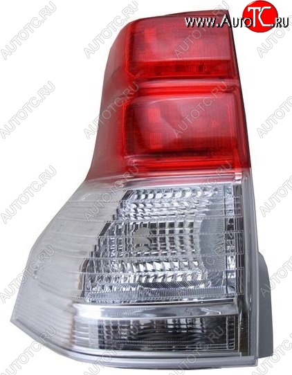 7 399 р. Левый фонарь SAT v1  Toyota Land Cruiser Prado  J150 (2009-2013) дорестайлинг  с доставкой в г. Горно‑Алтайск