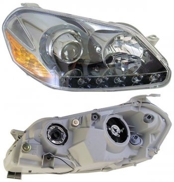 Правая фара SAT (линза) Toyota Mark 2  X110 (2000-2002) седан дорестайлинг