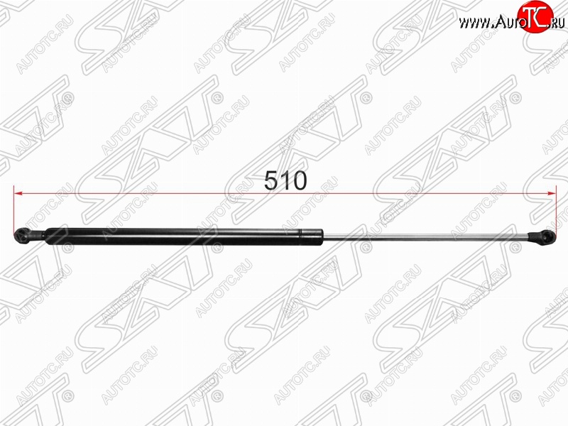 899 р. Газовый упор крышки багажника SAT  Toyota Prius  XW20 (2003-2011) дорестайлинг, рестайлинг  с доставкой в г. Горно‑Алтайск