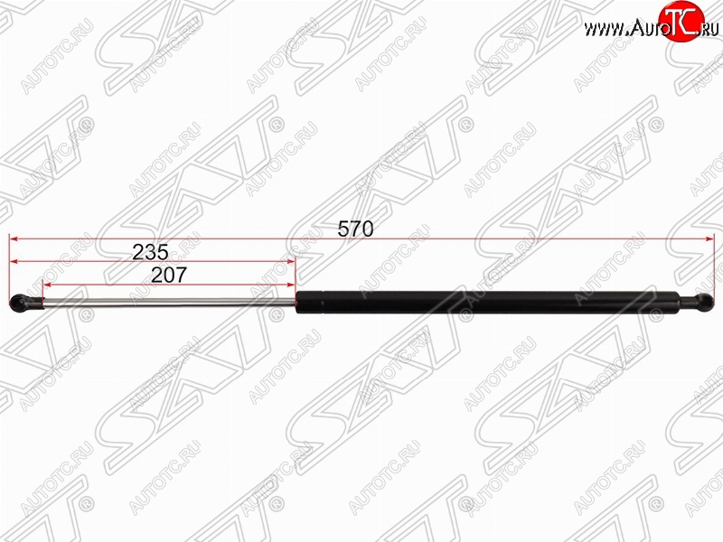 1 139 р. Упор крышки багажника SAT  Toyota Probox - Succeed  с доставкой в г. Горно‑Алтайск