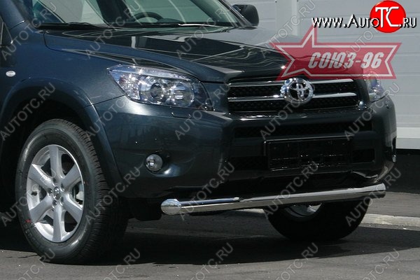 11 159 р. Защита переднего бампера одинарная Souz-96 (d76) Toyota RAV4 XA305 5 дв. дорестайлинг (2005-2009)  с доставкой в г. Горно‑Алтайск