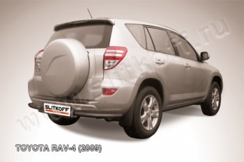 5 749 р. Уголки d57 Toyota RAV4 XA30 5 дв. 1-ый рестайлинг (2008-2010) (Цвет: серебристый)  с доставкой в г. Горно‑Алтайск. Увеличить фотографию 1