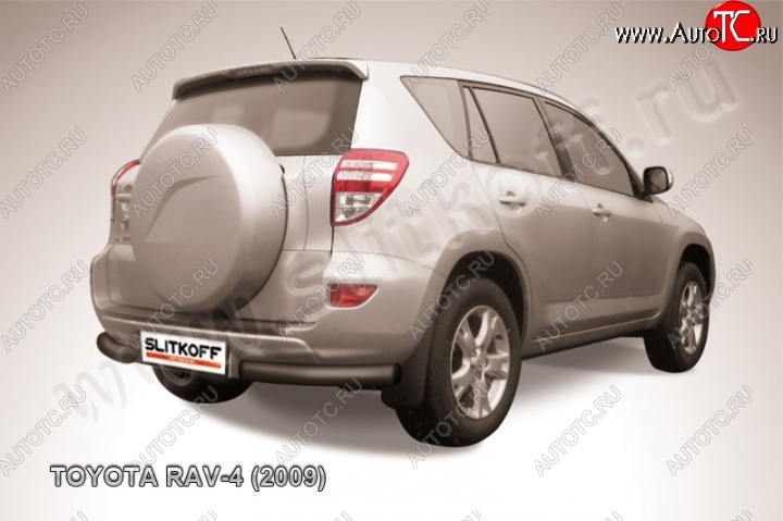 7 499 р. Уголки d76 Toyota RAV4 XA30 5 дв. 1-ый рестайлинг (2008-2010) (Цвет: серебристый)  с доставкой в г. Горно‑Алтайск