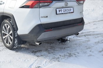 14 999 р. Фаркоп Petroil Tuning (съемный квадрат) Toyota RAV4 XA50 5 дв. дорестайлинг (2018-2024)  с доставкой в г. Горно‑Алтайск. Увеличить фотографию 4