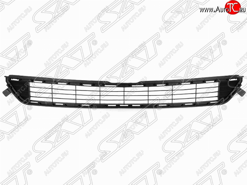 899 р. Решетка в передний бампер SAT  Toyota RAV4  XA40 (2012-2015) 5 дв. дорестайлинг (Верхняя)  с доставкой в г. Горно‑Алтайск