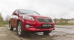 1 349 р. Защитная сетка решетки переднего бампера РА Toyota RAV4 XA30 5 дв. 2-ой рестайлинг (2010-2013)  с доставкой в г. Горно‑Алтайск. Увеличить фотографию 2