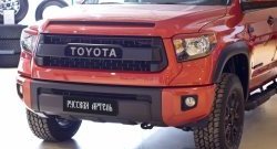 1 099 р. Реснички на фары RA Toyota Tundra XK50 2-ой рестайлинг (2013-2025) (Неокрашенные)  с доставкой в г. Горно‑Алтайск. Увеличить фотографию 5