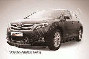 Защита переднего бампер Slitkoff Toyota Venza GV10 рестайлинг (2012-2016)