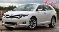 14 219 р. Защита переднего бампера одинарная Souz-96 (d60) Toyota Venza GV10 дорестайлинг (2008-2012)  с доставкой в г. Горно‑Алтайск. Увеличить фотографию 2