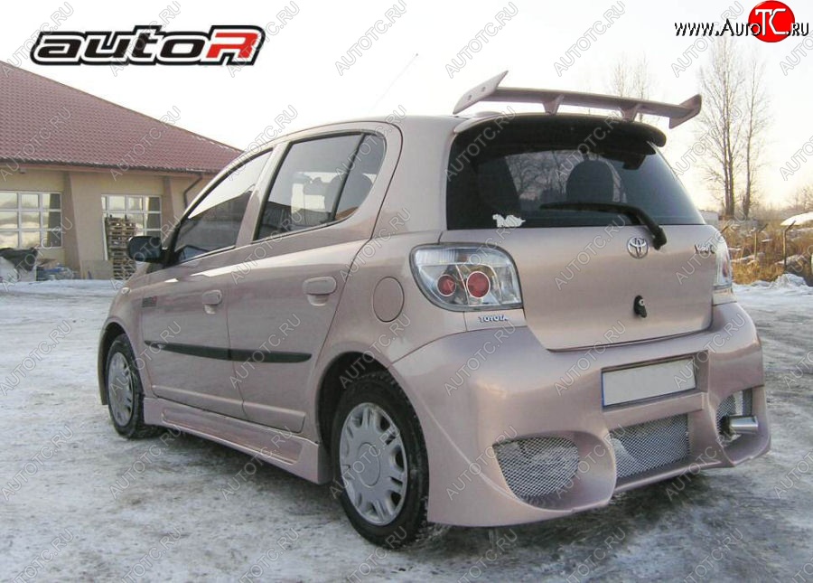 24 999 р. Задний бампер EVO Toyota Yaris XP10 хэтчбэк 5 дв. (1999-2005)  с доставкой в г. Горно‑Алтайск