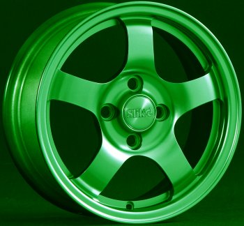 Кованый диск Slik Classik 6x14 (Зелёный GREEN) Kaiyi Е5 (2021-2025)